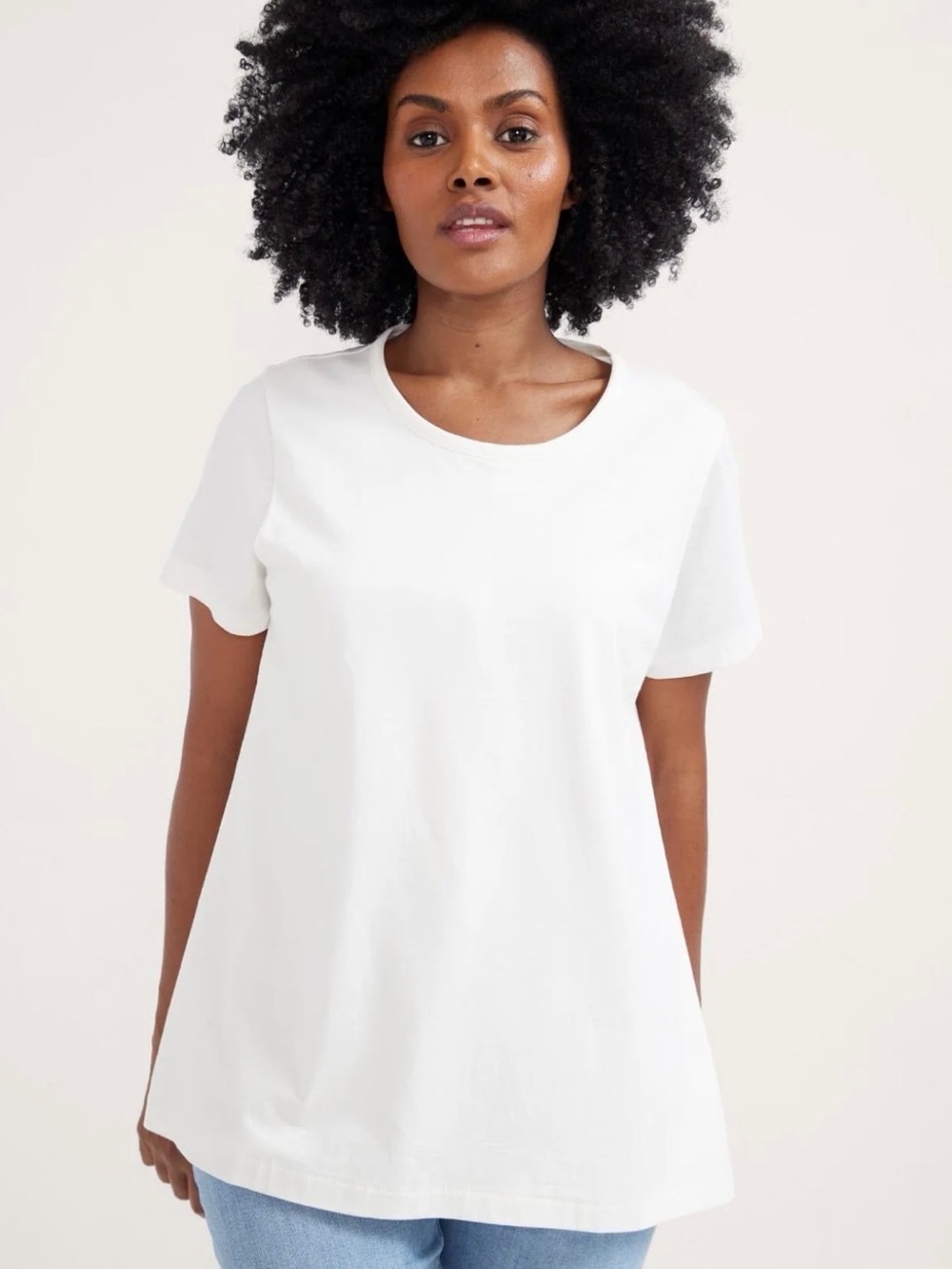Hatch The Luxe Nursing Tee White Size 2
